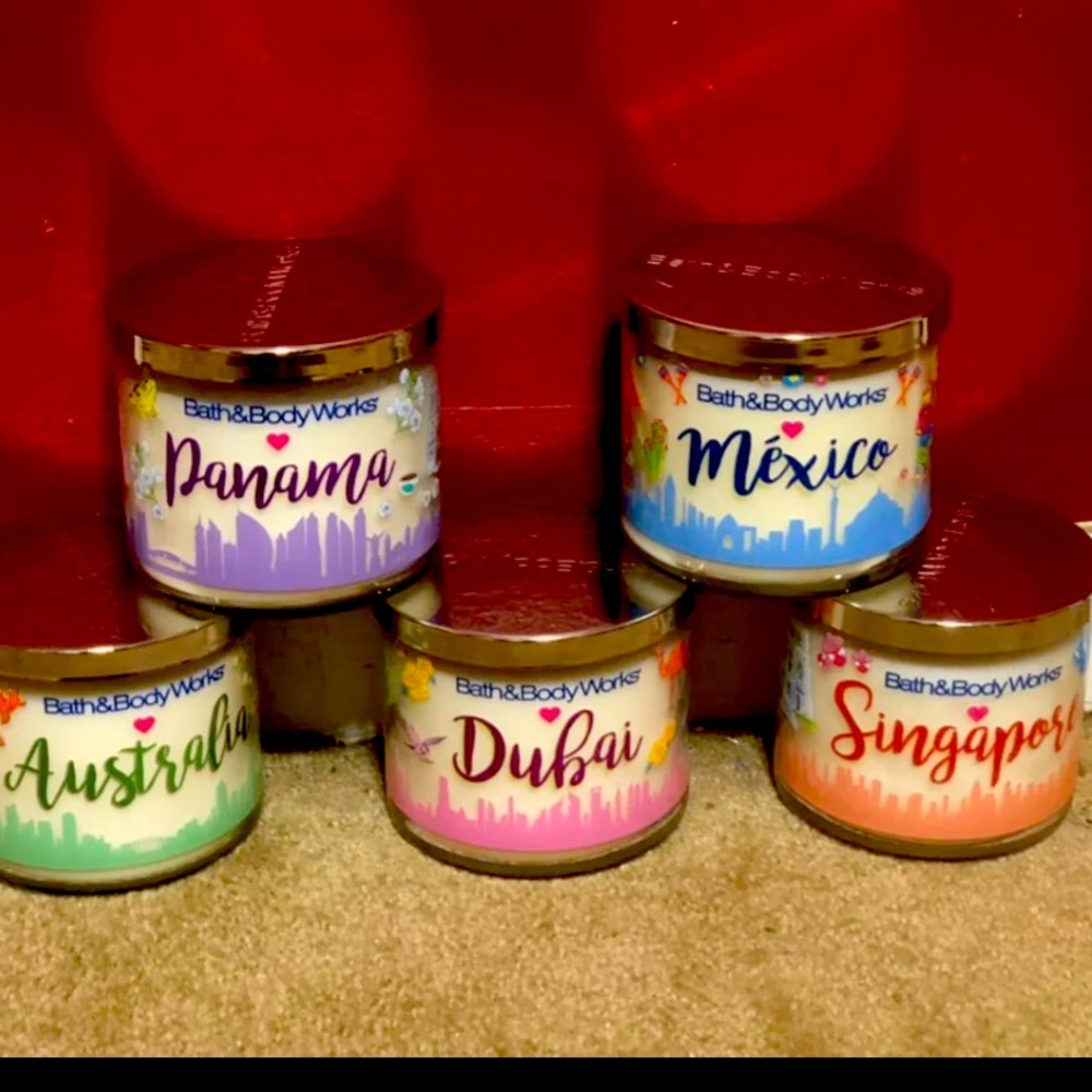 BBW 3 Wick candles